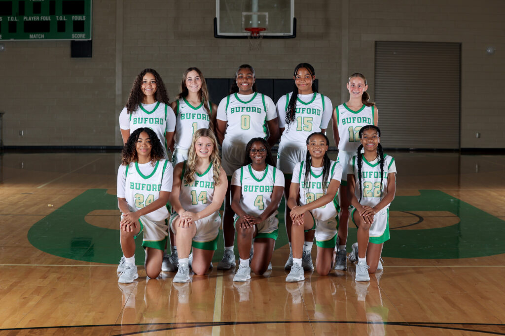 Freshman Girls Buford Basketball Team 2025-2026