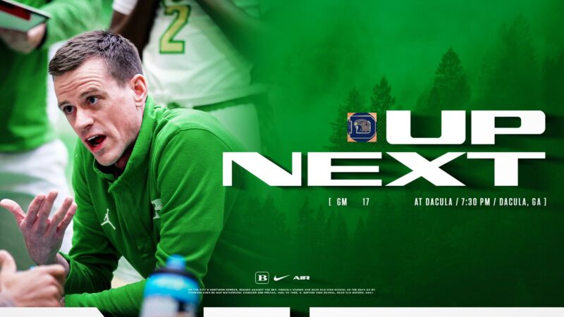 Image for the Tweet beginning: #UpNext: at @DaculaHoops 

Friday, January